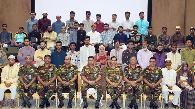 জুলাই যোদ্ধাদের সেনাবাহিনীর সংবর্ধনা