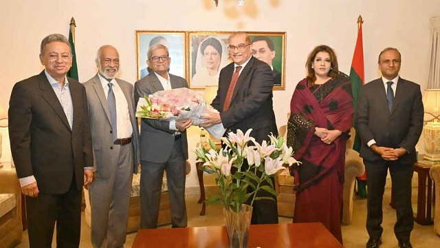 বিএনপির শীর্ষ নেতাদের সঙ্গে পাকিস্তান হাইকমিশনারের সাক্ষাৎ