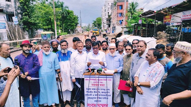 একযুগেও শেষ হয়নি শিপইয়ার্ড সড়কের নির্মাণকাজ, দ্রুত শেষ করার দাবি