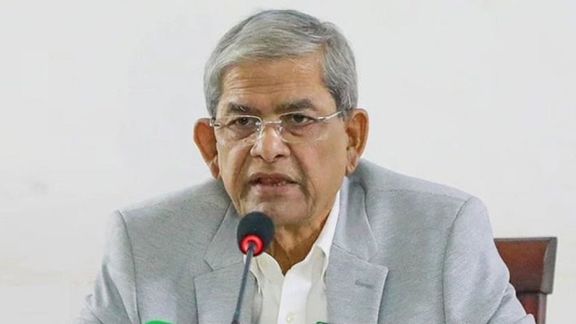 অন্তর্বর্তী সরকার ভালো কাজ করছে: মির্জা ফখরুল