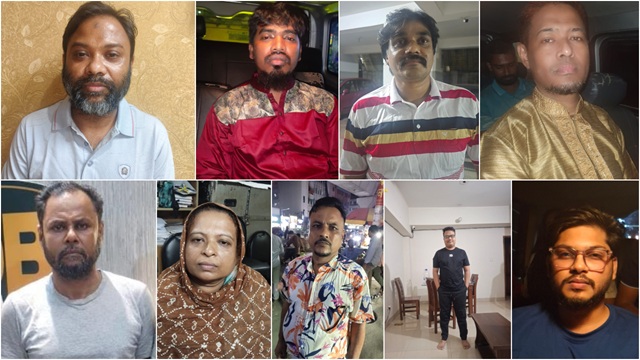 রাজধানীতে আওয়ামী লীগের ৯ নেতাকর্মী গ্রেপ্তার