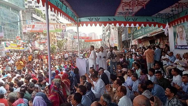 খালেদা জিয়ার বিদেশে চিকিৎসা ও মুক্তির দাবিতে অনশনে নেতাকর্মীরা