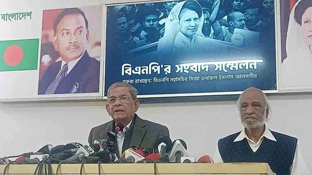 অন্য নির্বাচনের প্রসঙ্গ আসায় ‘অবাক’ ফখরুল