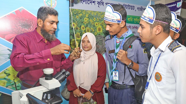 তরুণ উদ্যোক্তাদের জন্য বারি উদ্ভাবিত প্রযুক্তি প্রদর্শনী