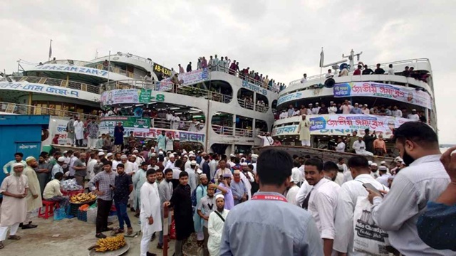 চাঁদপুর থেকে ৩০ হাজার নেতাকর্মী নিয়ে জামায়াতের জাতীয় সমাবেশে যোগদান