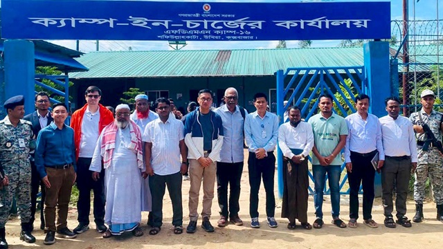 রোহিঙ্গা ক্যাম্পে আসিয়ান এমপিদের প্রতিনিধি দল