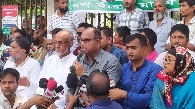 অক্টোবরের মধ্যে এ সরকারকে বিদায় নিতে হবে : শামসুজ্জামান দুদু