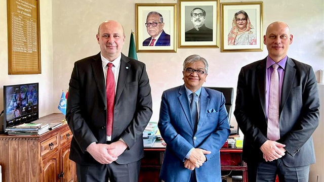 বাংলাদেশি দূতের সঙ্গে এফএওর স্থায়ী প্রতিনিধির সাক্ষাৎ