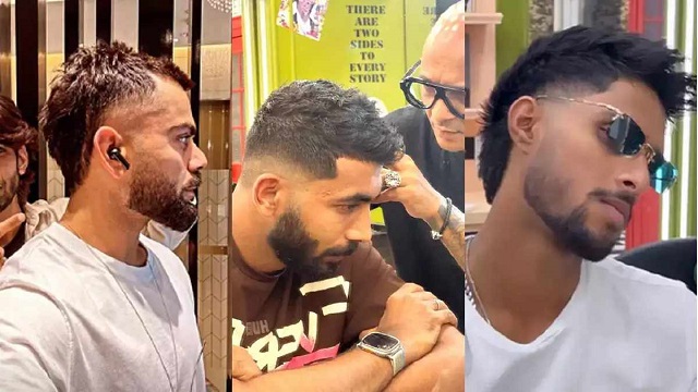 বিশ্বকাপের আগে নতুন লুকে ভারতের ক্রিকেটাররা