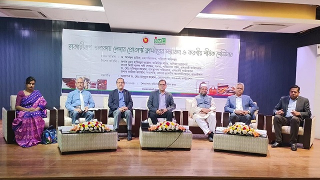 হাজারীবাগ চামড়া পণ্যের ক্লাস্টারে বছরে লেনদেন ৬০ কোটি টাকা 