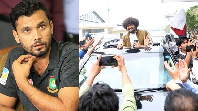 হামজাকে নিয়ে যা বললেন মাশরাফি