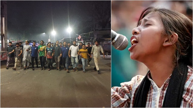 ২৪ ঘণ্টার মধ্যে লাকী আক্তারকে গ্রেপ্তারের দাবি জবি শিক্ষার্থীদের