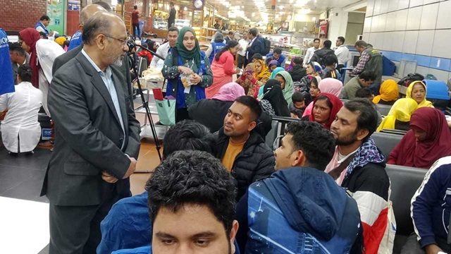 লেবানন থেকে দেশে ফিরেছেন আরো ১৮৩ বাংলাদে‌শি