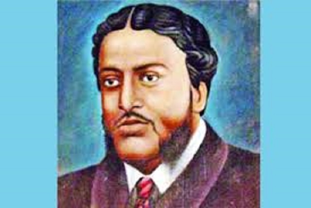 আজ মাইকেল মধুসূদন দত্তের ২০১তম জন্মবার্ষিকী 