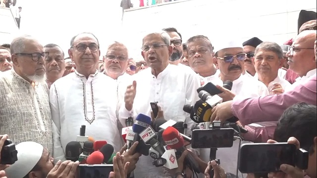 আমরা মুক্ত পরিবেশে ঈদ উদযাপন করছি : মির্জা ফখরুল