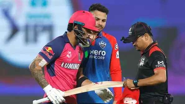 আইপিএলে ব্যাট পরীক্ষায় কড়াকড়ি আম্পায়ারদের