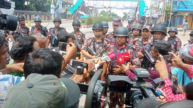 উত্তরা ইপিজেডে সংঘর্ষের ঘটনায় নিরাপত্তা জোরদার