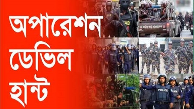 ১২ দিনে সারা দেশে গ্রেপ্তার ৬৩৫৭