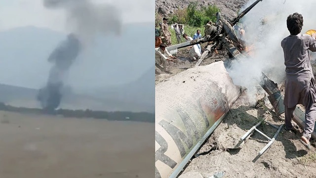 পাকিস্তানি কাশ্মিরে পাক সেনাবাহিনীর হেলিকপ্টার বিধ্বস্ত, নিহত ৫