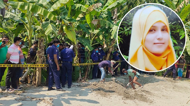 নিখোঁজের ৪ মাস পর বালুর নিচে মিলল গৃহবধূর মরদেহ