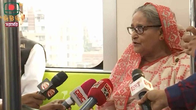 আমরা শান্তিতে বিশ্বাস করি: প্রধানমন্ত্রী