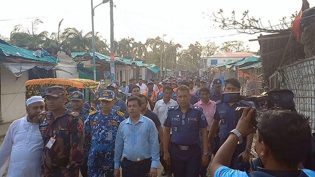 সেন্টমার্টিনে ক্ষতিগ্রস্ত ১২শ ঘরবাড়ি মেরামতে অর্থ সহায়তা দেয়া হবে