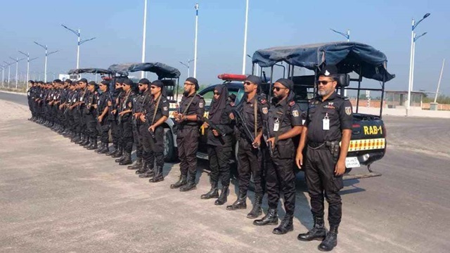সারাদেশের র‍্যাবের ৪৬০ টহল দল মোতায়েন