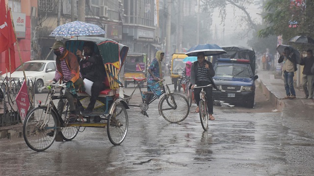 চার বিভাগে বৃষ্টির আভাস