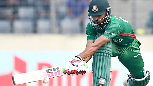 পাঁচ ম্যাচে তৃতীয় ফিফটি শান্তর