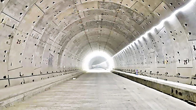 বঙ্গবন্ধু টানেলের ৯৬.৫ শতাংশ নির্মাণকাজ সম্পন্ন