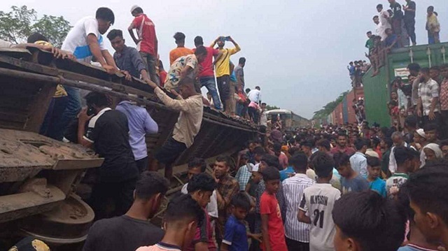 ভৈরবে ট্রেন দুর্ঘটনায় নিহত বেড়ে ২৩