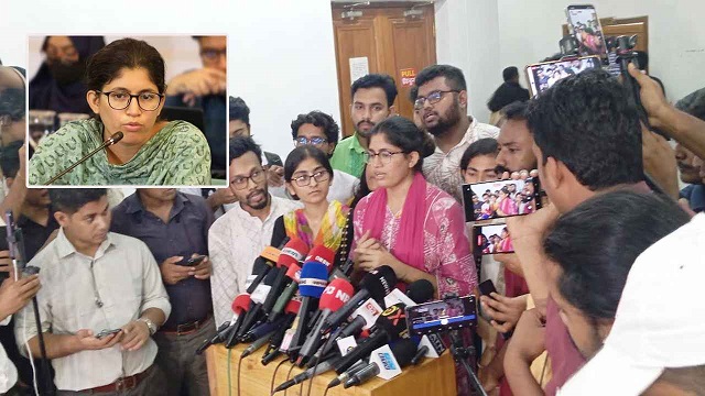 ডাকসুর নির্বাচনে লড়বেন সেই উমামা ফাতেমা, প্যানেল ঘোষণা