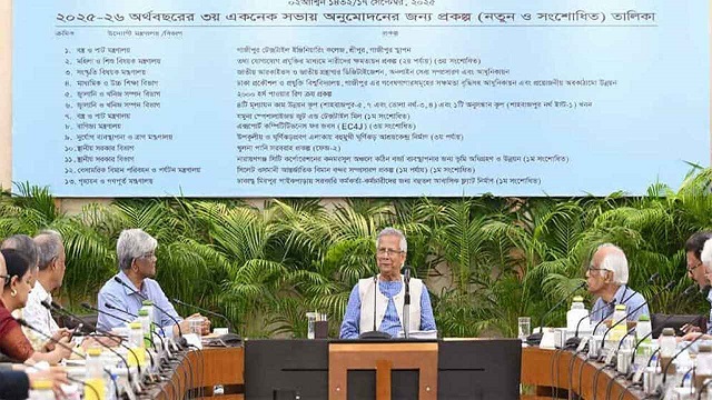 একনেকে ৮ হাজার ৩৩৩ কোটি টাকার ১৩ প্রকল্প অনুমোদন