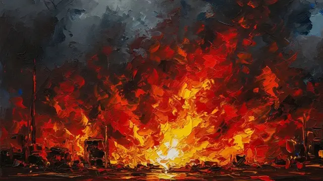 সিগারেট ধরাতে আগুন জ্বালাতেই বিস্ফোরণ, দগ্ধ ৩