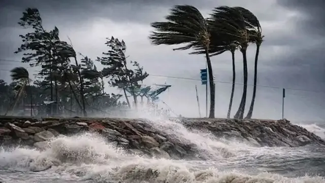 রাতের মধ্যে ১৪ অঞ্চলে ঝড়ের আভাস