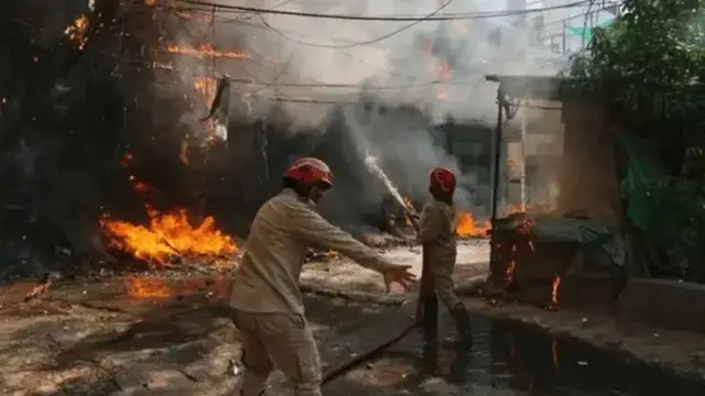 নয়াদিল্লিতে অগ্নিকাণ্ডে ৫ বাংলাদেশি আহত