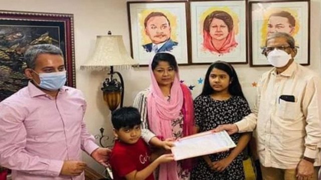 শফিউল বারী বাবুর পরিবারকে ফ্ল্যাট দিল বিএনপি
