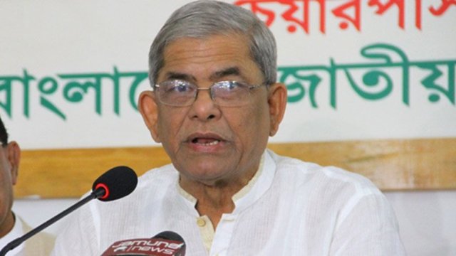 জনদৃষ্টি ভিন্ন খাতে নিতে ক্ষমতাসীনরা গণপরিবহনে অগ্নিসংযোগ করেছে: ফখরুল