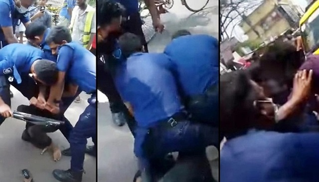 লকডাউনে যুবকের সঙ্গে ধস্তাধস্তি, পুলিশের তিন সদস্যকে শোকজ