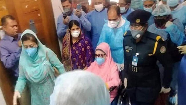 খালেদা জিয়ার বাসায় ৯ জন করোনায় আক্রান্ত