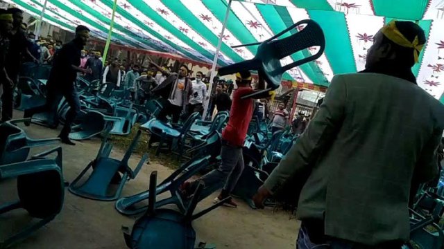 নাম ঘোষণা নিয়ে ছাত্রলীগের প্রতিষ্ঠাবার্ষিকী অনুষ্ঠানে তুলকালাম