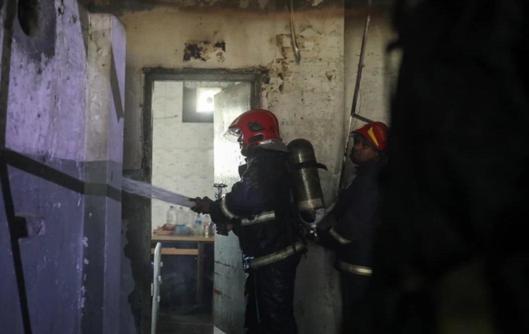 Fire at BMU under control