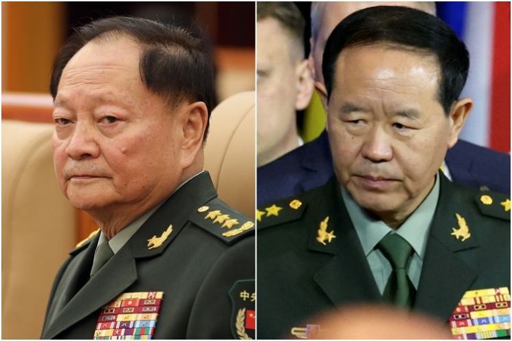 China investigating senior military officials