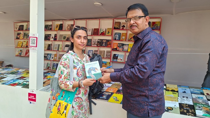সাঈদ আহমেদের বই ‘আমাজনের ডায়েরি’র মোড়ক উন্মোচন