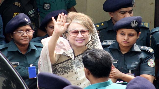 Khaleda gets six-month bail in defamation case