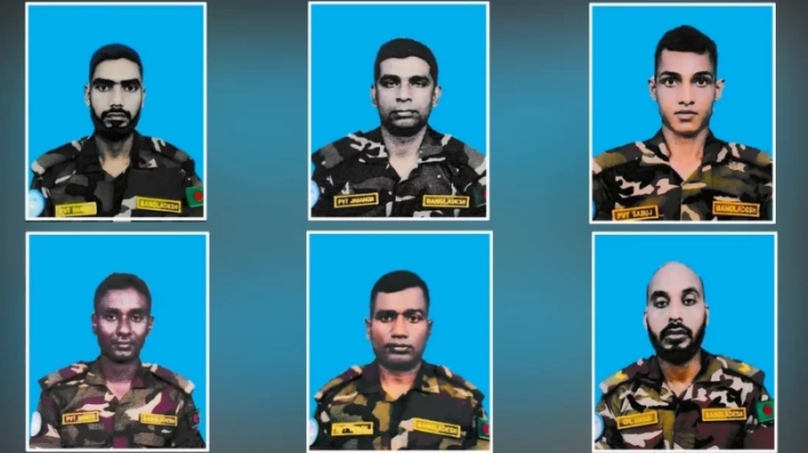 সুদানে নিহত ৬ বীর সেনার জানাজা অনুষ্ঠিত, রাষ্ট্রীয় মর্যাদায় দাফন হবে
