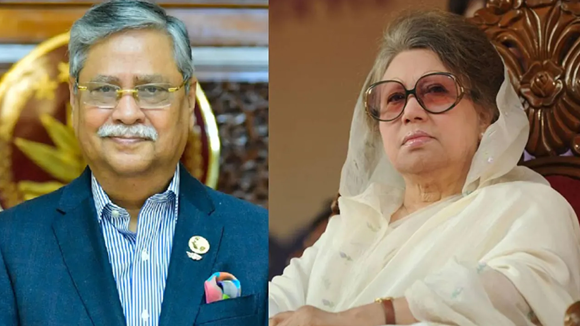 রাষ্ট্রপতি ও প্রধান উপদেষ্টা খালেদা জিয়ার দ্রুত সুস্থতা কামনা করেছেন