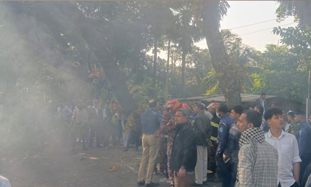 ঢাকা-বরিশাল মহাসড়কে গাছ ফেলে অবরোধ, টায়ারে আগুন–ককটেল বিস্ফোরণ