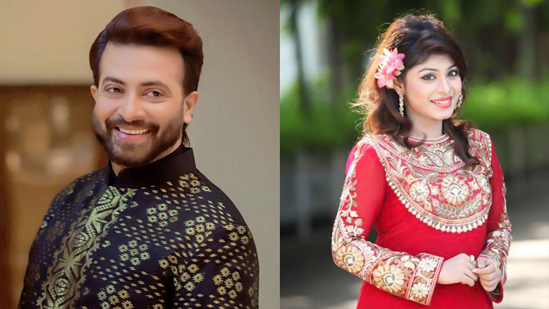 শাকিব খানের সঙ্গে দুই নায়িকার সিনেমায় কাজ না করার সিদ্ধান্তে অটল মিষ্টি জান্নাত