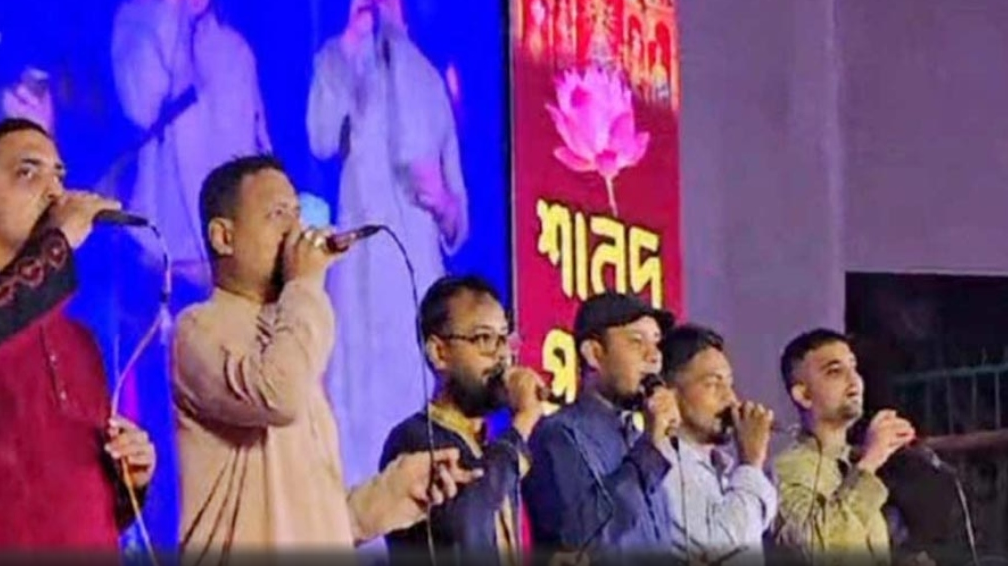 চট্টগ্রামে পূজা মণ্ডপে ইসলামি সংগীত